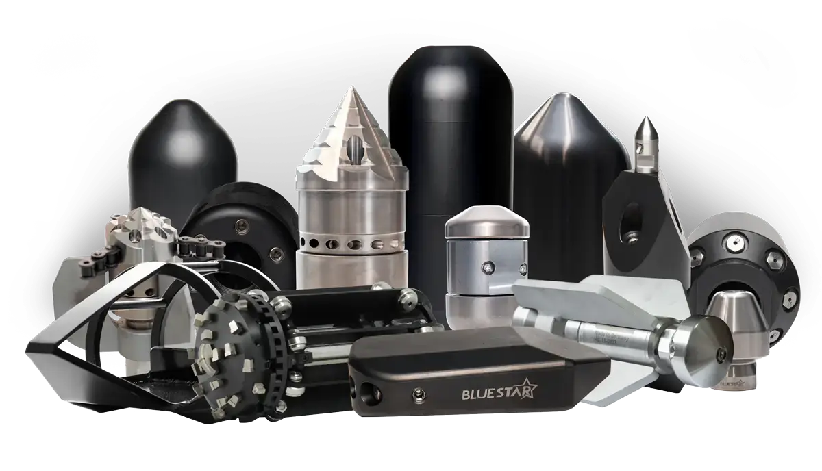 Blue Star Nozzles sewer cleaning tools
