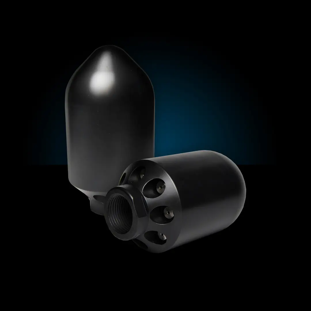 Blue Star Power Pull sewer jetter nozzle with excellent traction