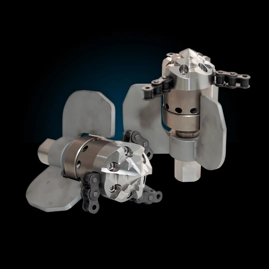 Blue Star Raptor chain cutter for root removal
