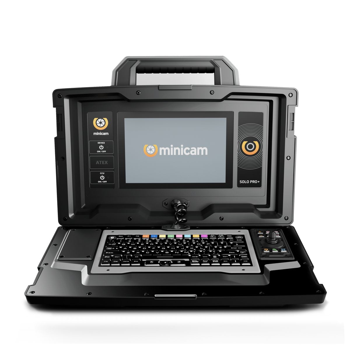 Minicam MCU310 SOLO PRO+ Next Gen control unit, front lid open