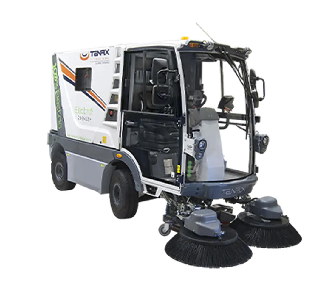 Tenax Electra 2.0 evos+ next-generation 100% electric road sweeper