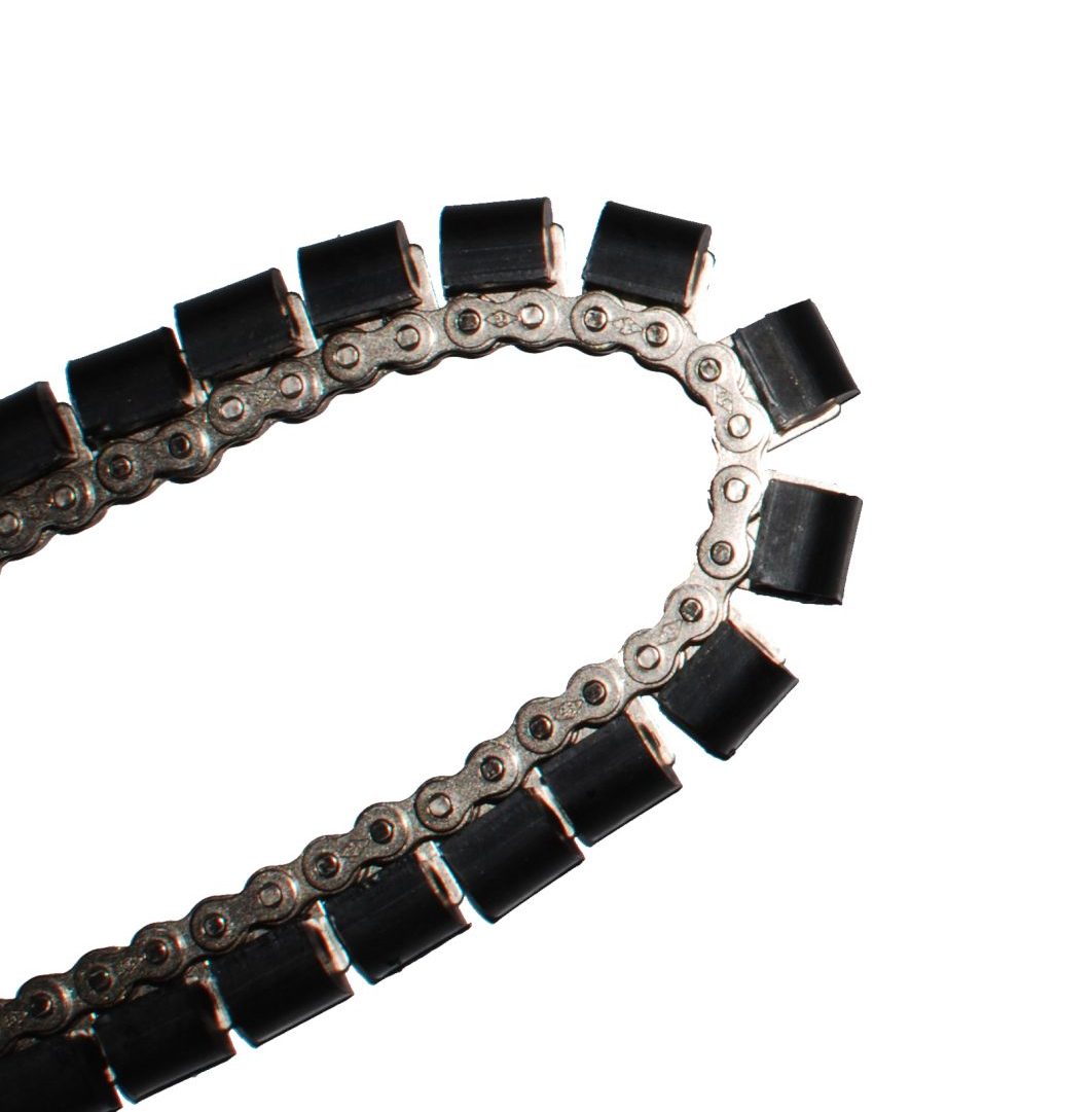 TruGrit Maximum Grip smooth rubber tracks for CUES and Aries crawlers
