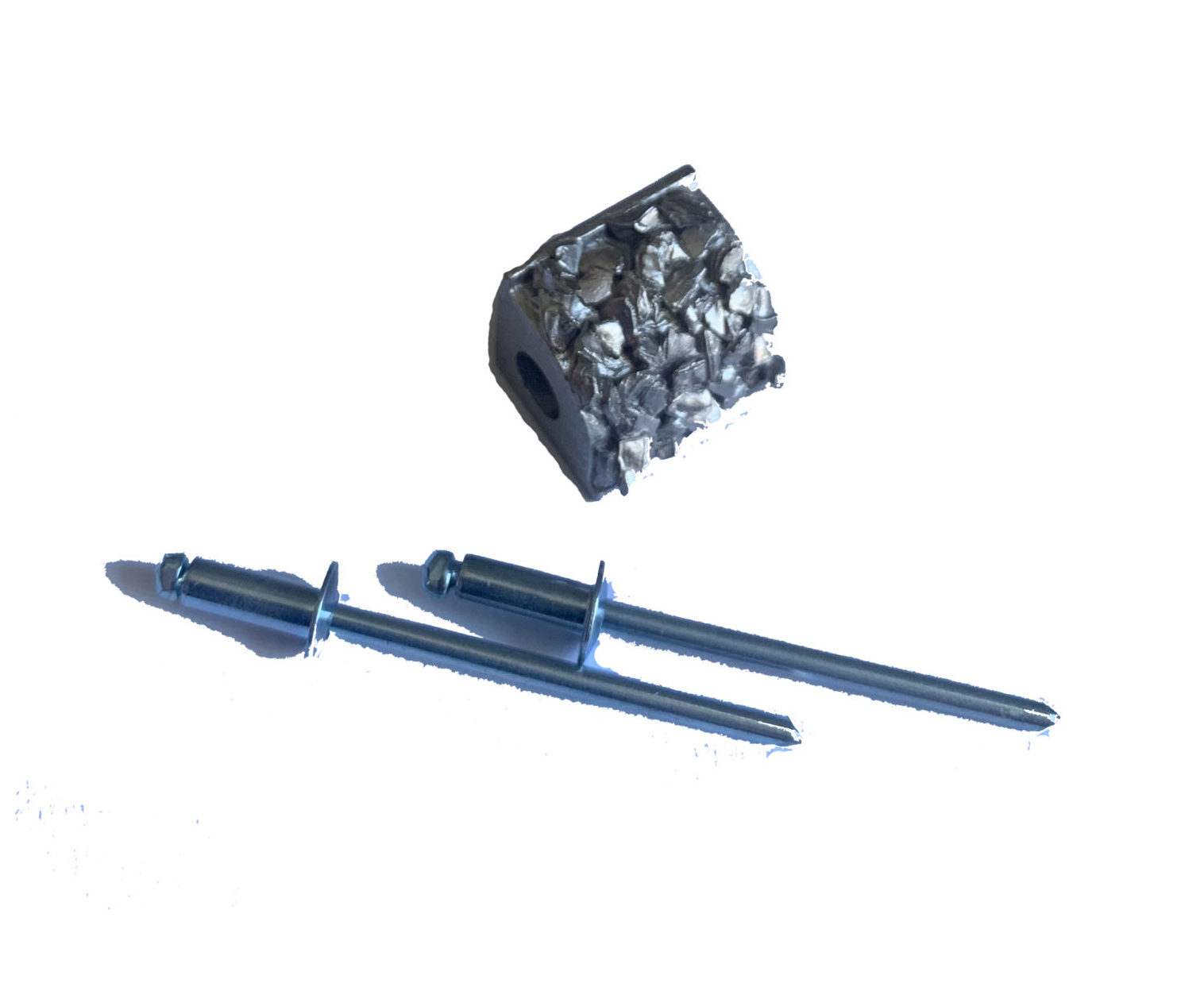 TruGrit STEEL carbide gritted cleat for 35 chain
