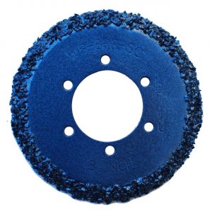 TruGrit STEEL wheel for CUES Original Pipe Ranger 8 inch pipe