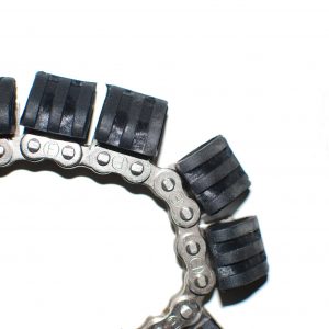 TruGrit treaded rubber tracks for CUES Aries and RST transporters