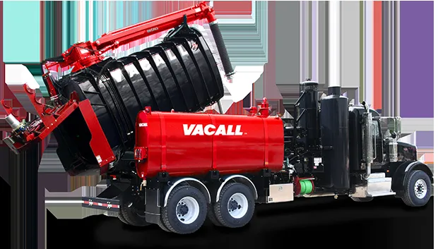 AllExcavate AE1213 hydro-excavator with High Dump option