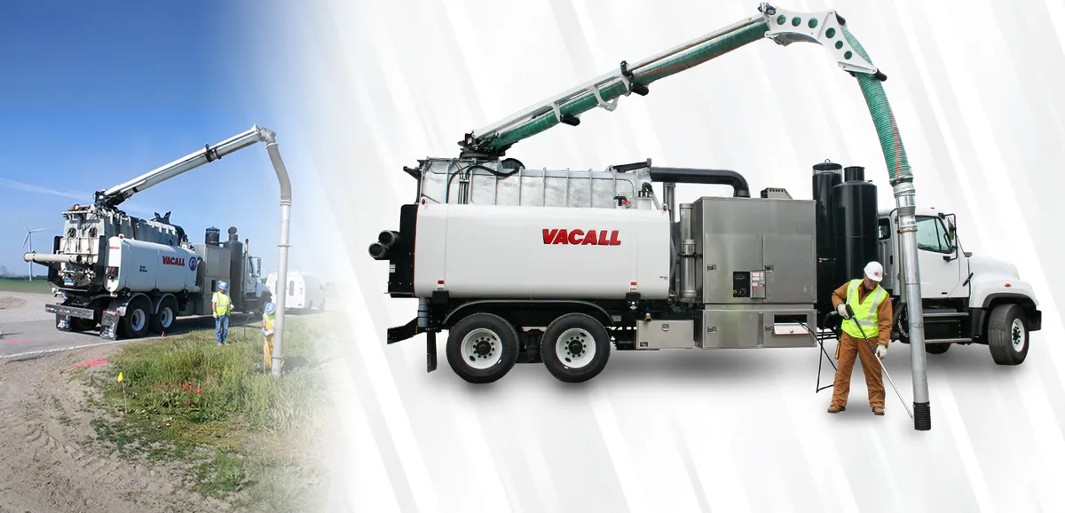 Vacall AllExcavate hydro-excavator